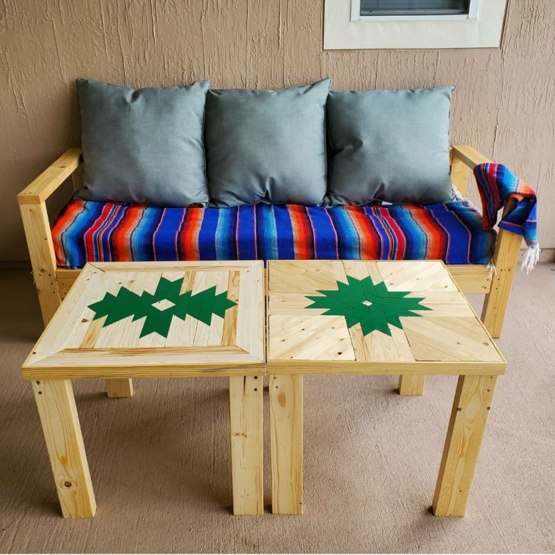 Aztec Inspired Side&nbsp;Tables