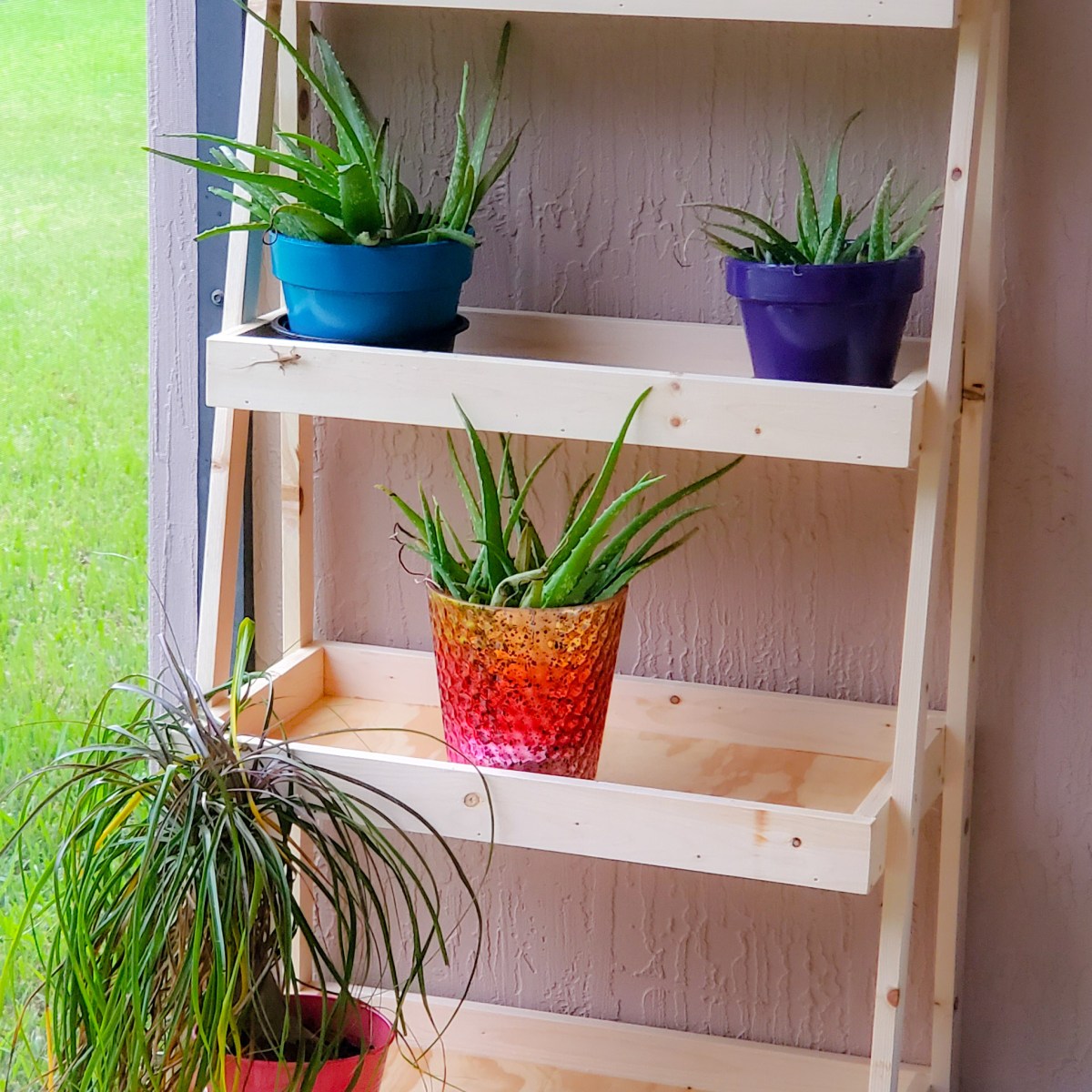 Planter Shelving Tower